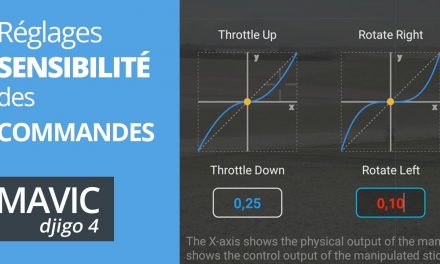 Mavic Pro – Meilleurs réglages pour la sensibilité des commandes