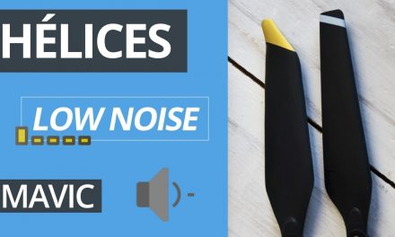 Hélices Low Noise ou faible bruit pour Mavic Pro (1)