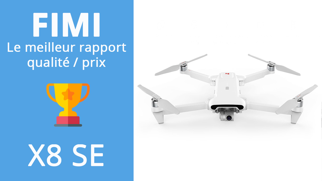 FIMI X8 SE Le meilleur rapport qualité/prix pour un drone 4K ? Hubert Aile DRONES