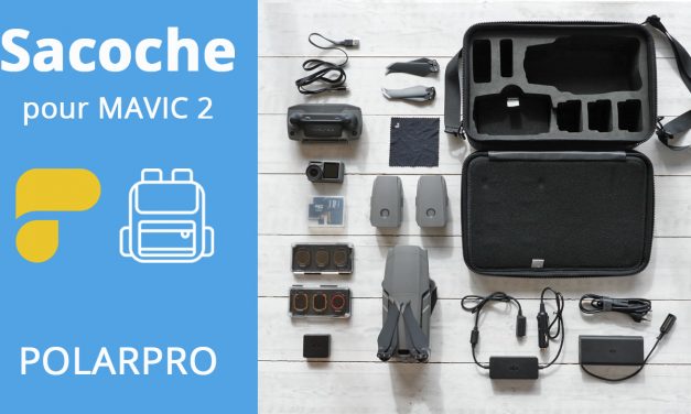Sacoche pour drone DJI Mavic 2 – POLARPRO « Rugged Case »