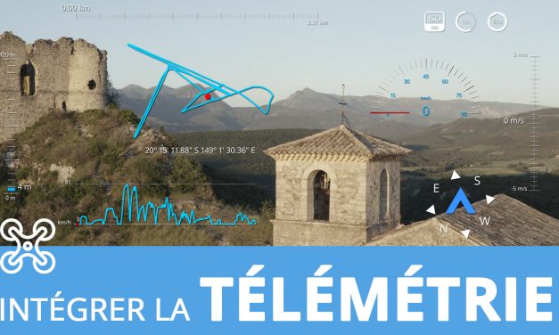 COMMENT AJOUTER la TÉLÉMÉTRIE sur vos séquences DRONE