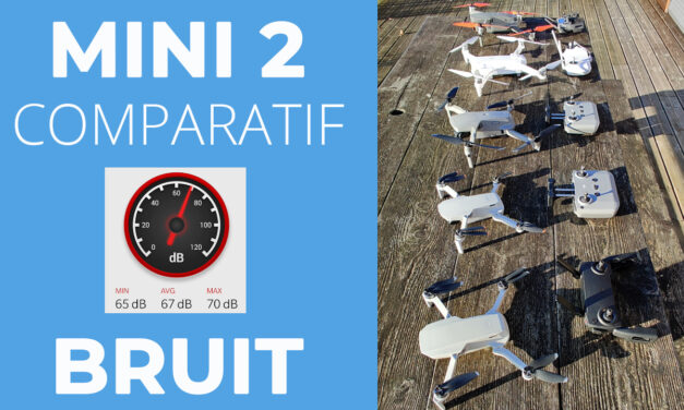 DJI MINI 2 : Comparatif bruit et nuisances sonores (Mavic Mini/Mini2/Mavic Air2/Mavic2Pro/FimiX8SE)