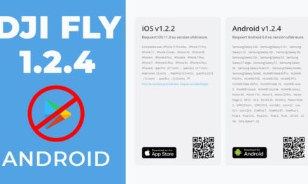 DJI FLY 1.2.4 – Mise à jour Android via le site DJI