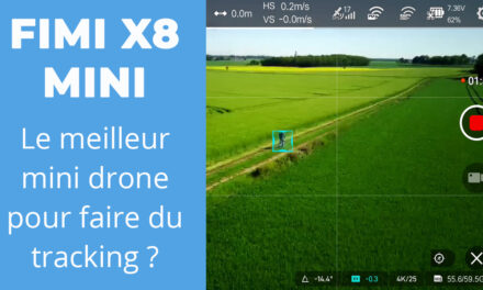 FIMI X8 MINI : Comparatif en mode suivi et tracking comparé au MAVIC MINI avec LITCHI