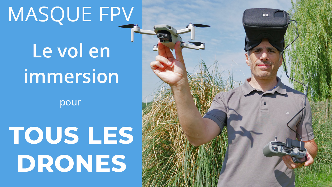 Peut-on utiliser le casque DJI FPV avec les drones DJI ?