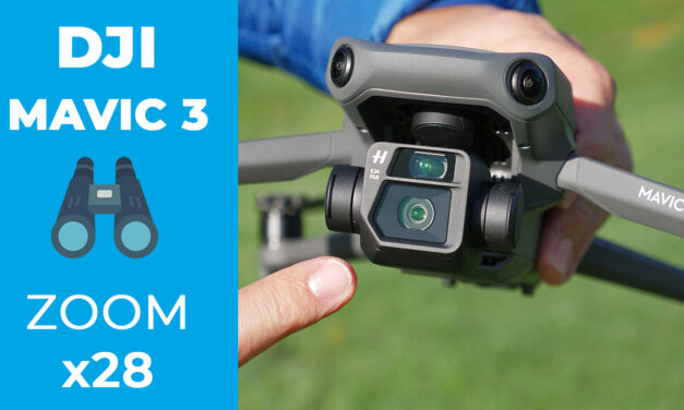 DJI MAVIC 3 : Double objectif pour zoomer jusqu’à 28x !