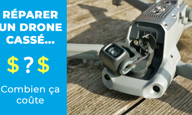 Faire réparer un drone cassé : Combien ça coûte ?
