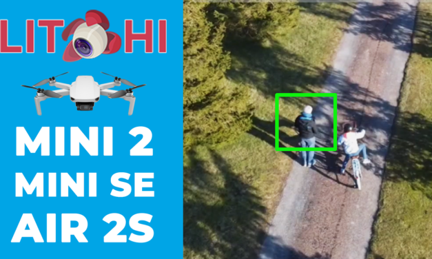 L’application LITCHI pour les drones DJI MINI 2 / MINI SE / AIR2S (Tracking, Follow, waypoints…)