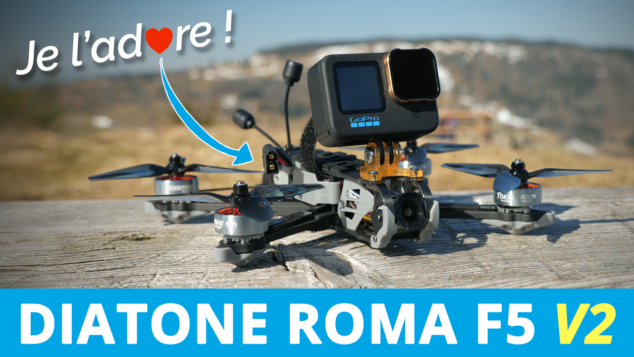 Le DRONE FPV 5 POUCES de RÊVE ! Diatone ROMA F5 V2 — free download