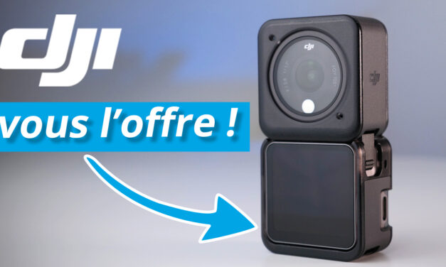 DJI ACTION 2 : Coque magnetique de protection qui augmente les temps d’enregistrement