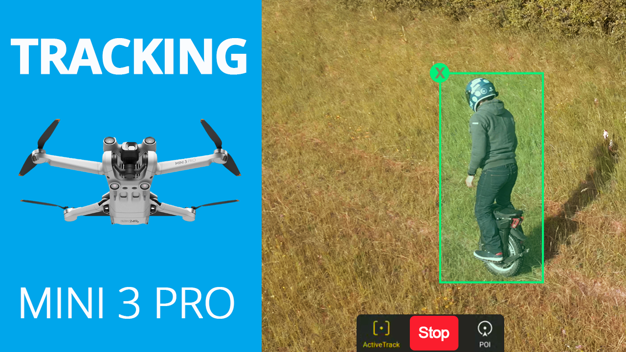 DJI MINI 3 PRO La fonction SUIVI TRACKING en d tails