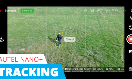 La fonction tracking/follow me/suivi sur le drone AUTEL EVO NANO +