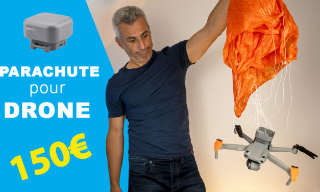 Test du parachute de secours pour drone : MANTI 3 PLUS de FLYFIRE