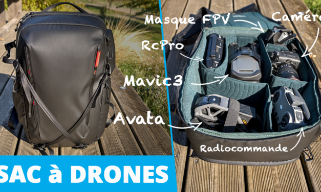 Nouveau sac photo/vidéo/drone : PGYTECH ONEMO LITE