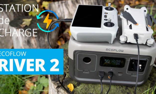 STATION ÉLECTRIQUE RIVER 2 : Du courant partout pour recharger vos drones et autres appareils…