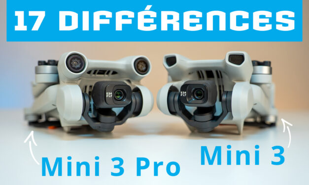 Les 17 DIFFÉRENCES entre un DJI MINI 3 et un MINI 3 PRO