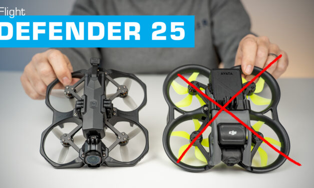 iFlight DEFENDER 25, le cinewoop qui ressemble à un DJI AVATA : Test et avis