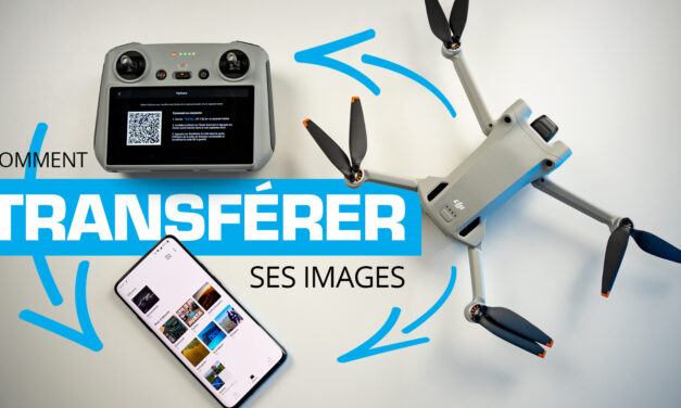 Comment TRANSFÉRER photos/vidéos DRONE vers le SMARTPHONE.