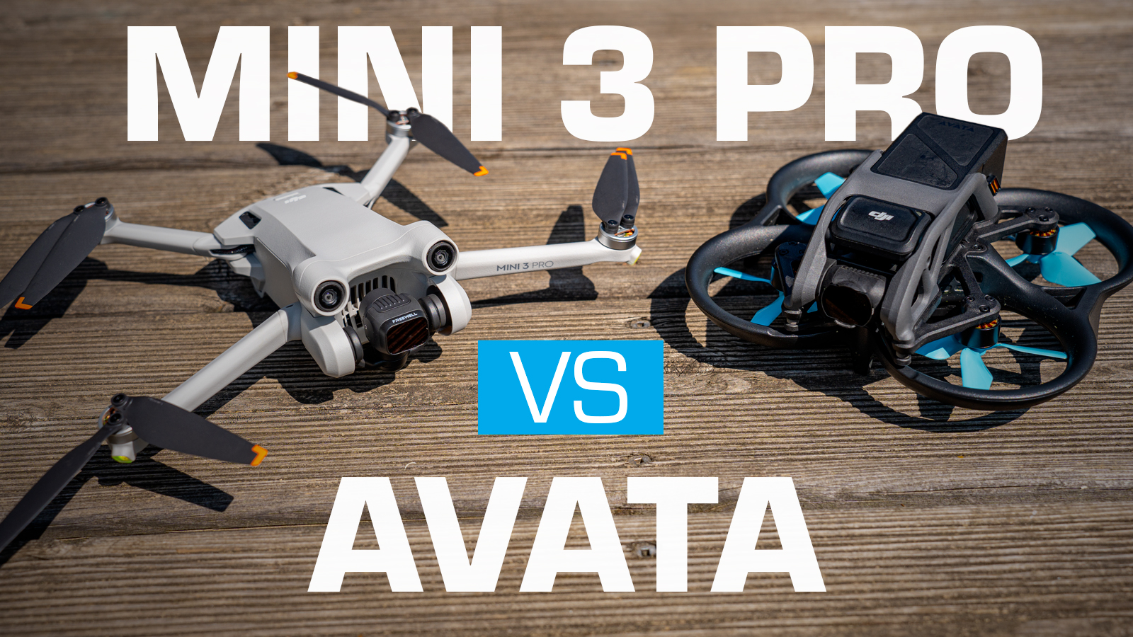 Comparatif DJI MINI 3 PRO vs DJI AVATA Peuton hésiter entre ces deux drones