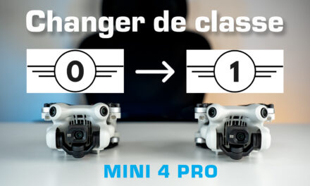 CHANGER de CLASSE Cx pour son drone DJI (Mini 4 Pro, MINI 3 Pro, Mini 3, Air 2S…)