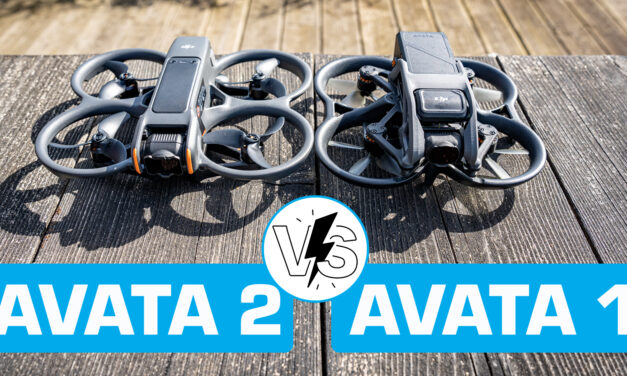 COMPARATIF drone FPV DJI AVATA 2 versus AVATA 1