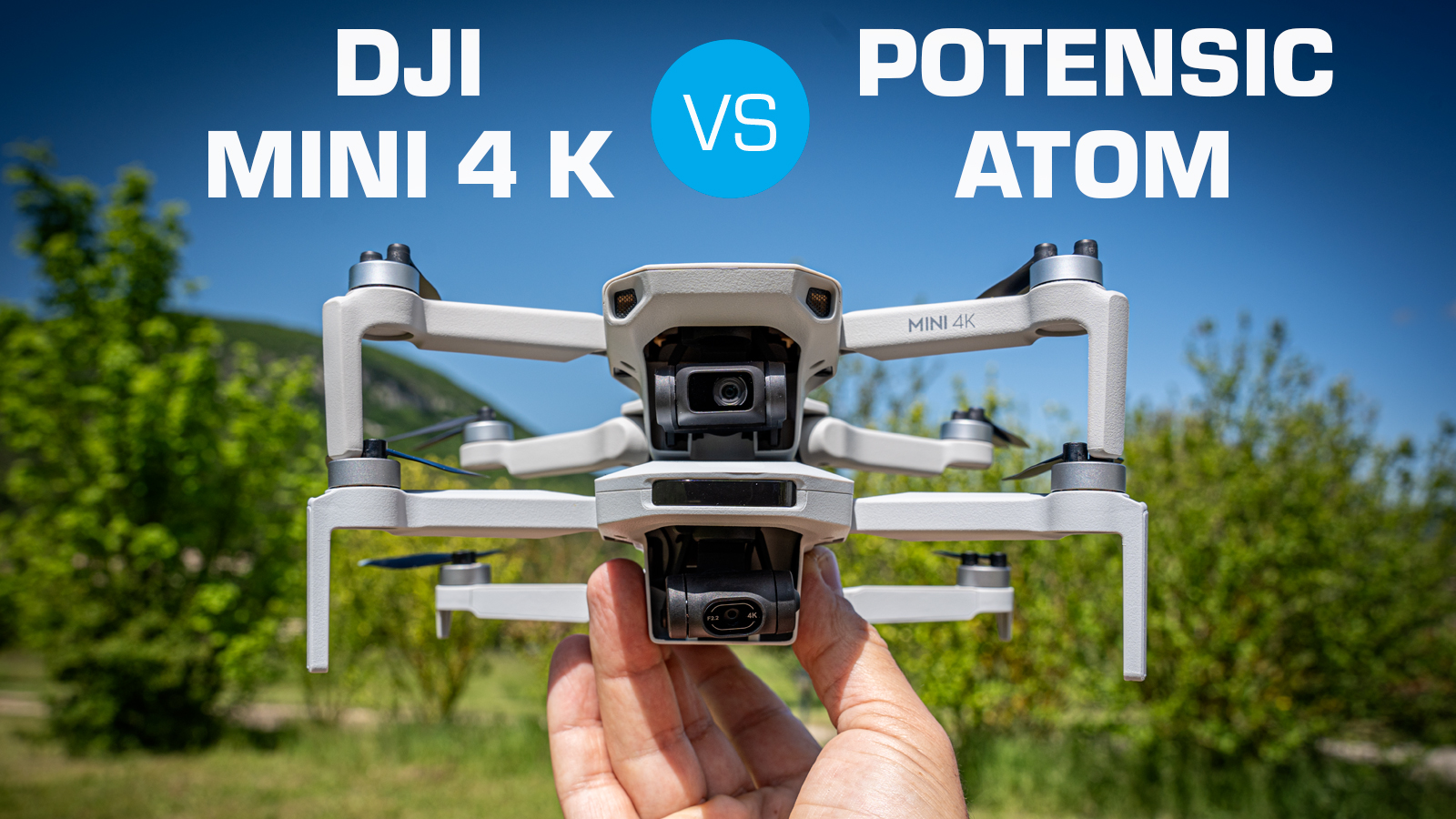 DJI MINI 4K vs POTENSIC ATOM Lequel choisir ? DJI AVATA 2 test et présentation de ce drone FPV