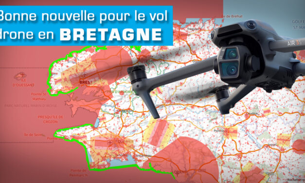 DRONE en BRETAGNE : Vol désormais autorisé sur le littoral !