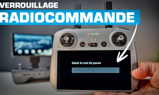 MISE À JOUR DJI RC 1/RC 2/RC PRO 2 : Verrouillage par MOT DE PASSE !