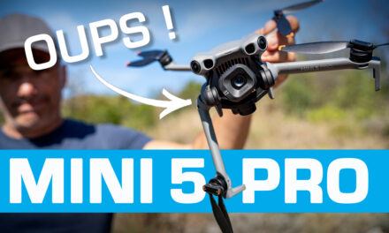Je teste le DJI MINI 5 PRO… et je le crash :/