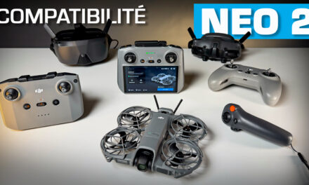 Les radiocommandes et masques compatibles avec le DJI NEO 2