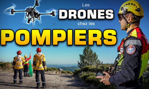 Comment les DRONES assistent les POMPIERS sur le terrain (DJI FLYCART 30)