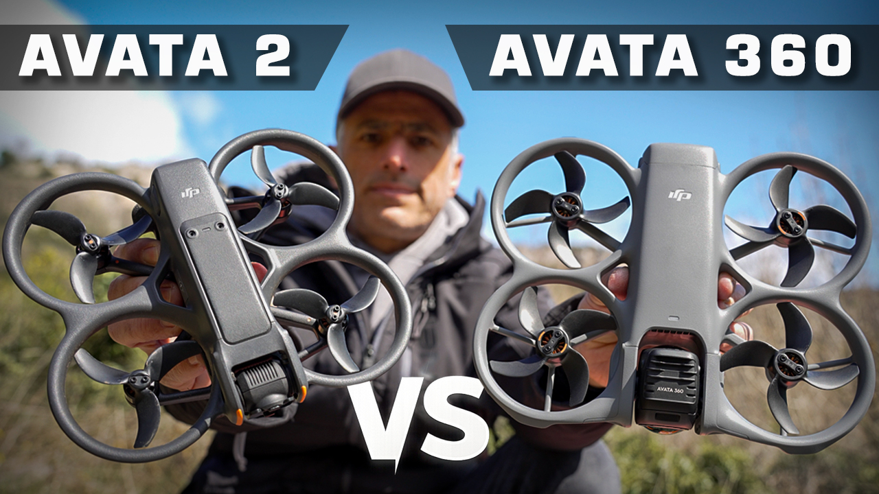 Comparatif DJI AVATA 360 vs AVATA 2 : Deux drones différents