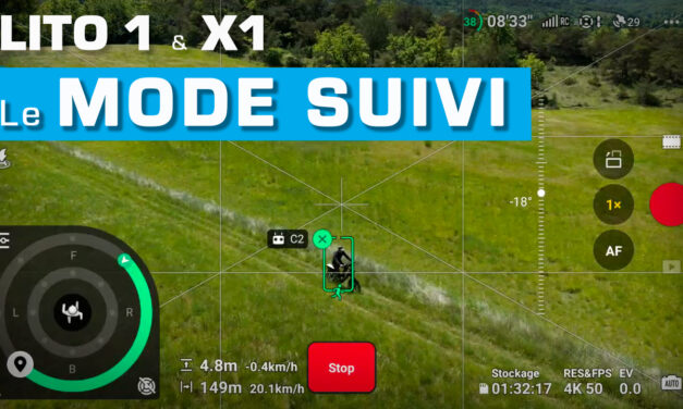 TUTO MODE SUIVI : Drones DJI LITO 1 et LITO X1
