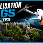MODÉLISATION 3DGS avec le DRONE ANTIGRAVITY A1 au Château de Soyans