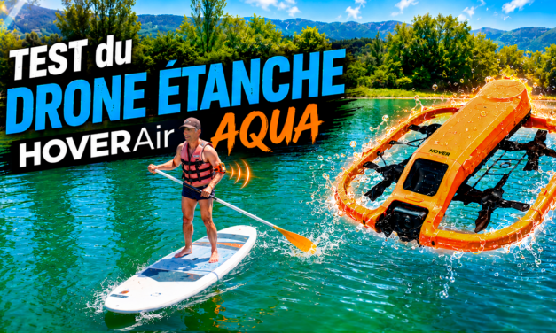 Je TESTE le DRONE ÉTANCHE : HOVERAir AQUA