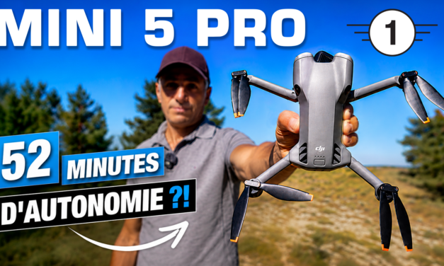 DJI MINI 5 PRO classe C1 avec la batterie haute capacité disponible en France !