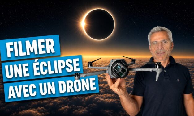 Filmer l&rsquo;éclipse solaire du 12 Aout avec son drone